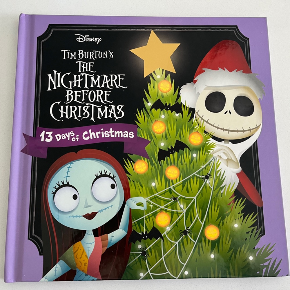 Disney nightmare before Christmas 13 days of Christmas children’s book